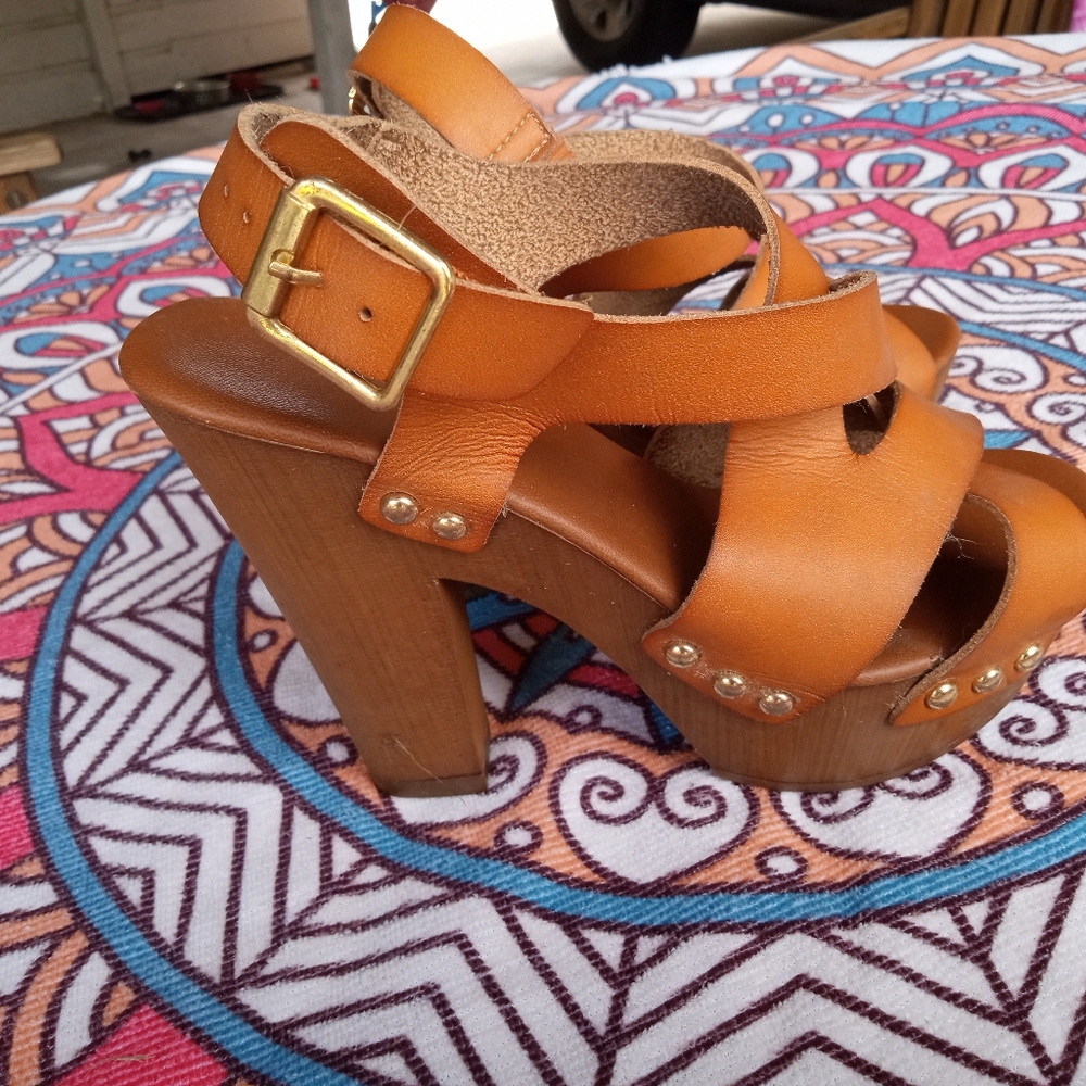 Candies chunky heel